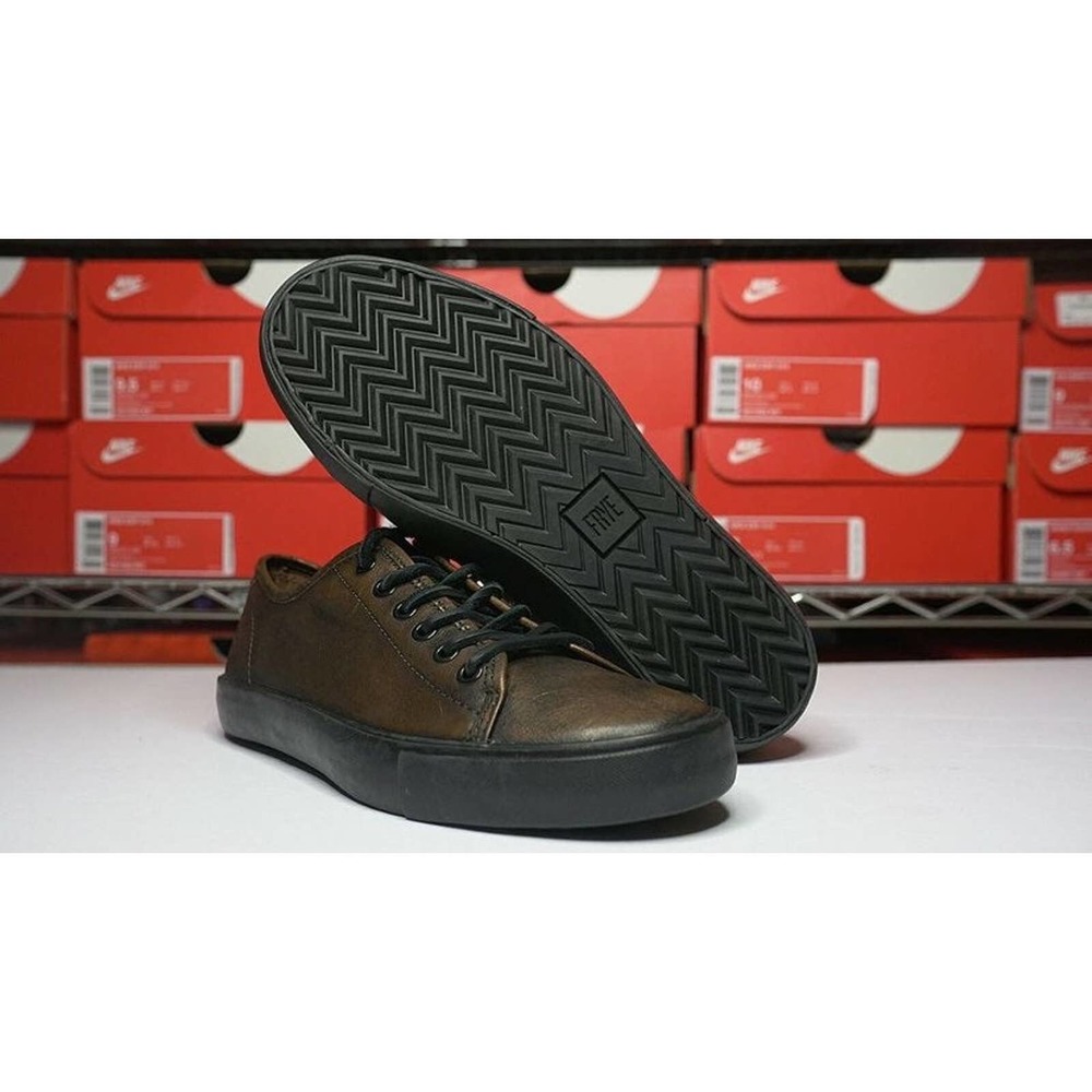 Frye Walker Low Lace Leather Sneaker